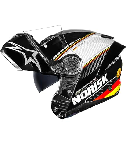 Capacete Norisk Force II Grand Prix Germany Tamanho:58 | Amazon.com.br
